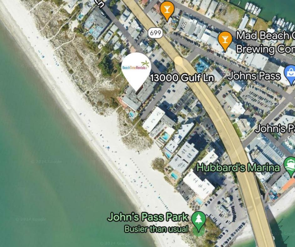 Beachfront Madeira Norte 세인트피트비치 외부 사진